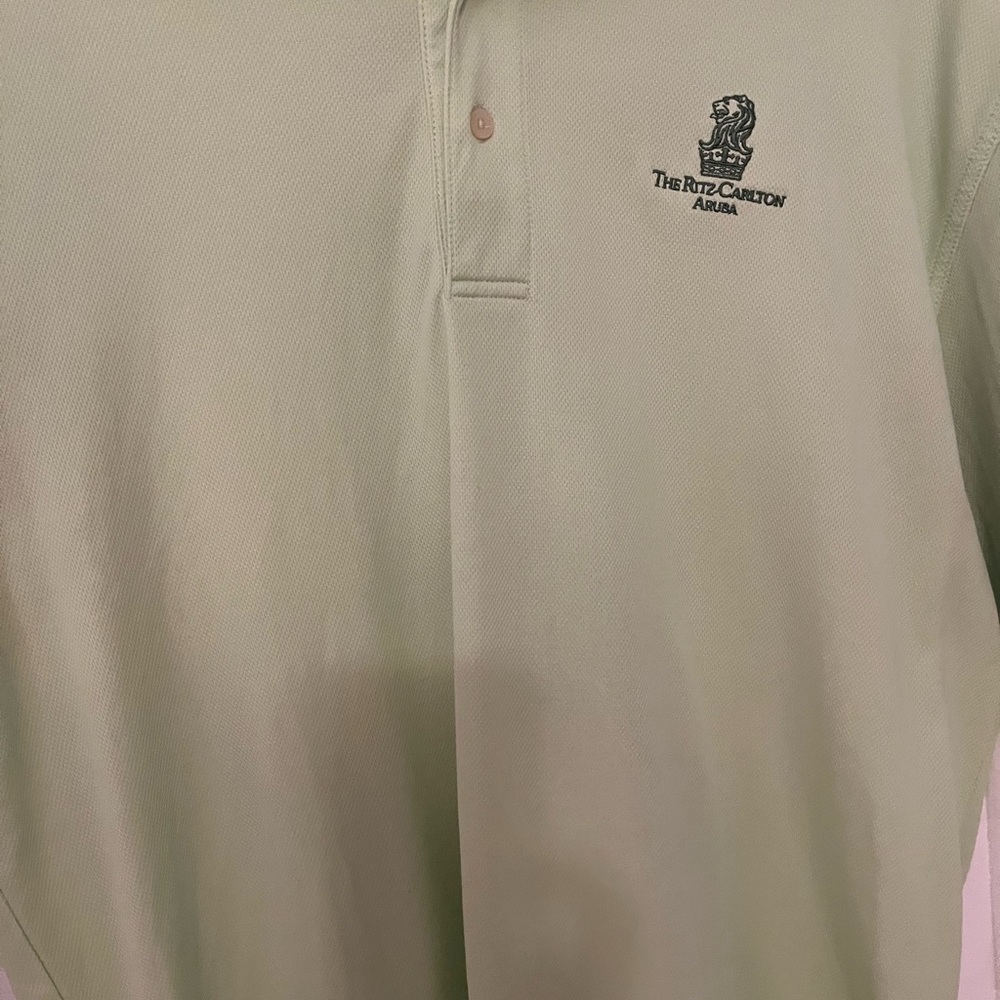Men's Green Polo Shirt - Picture 2 of 3